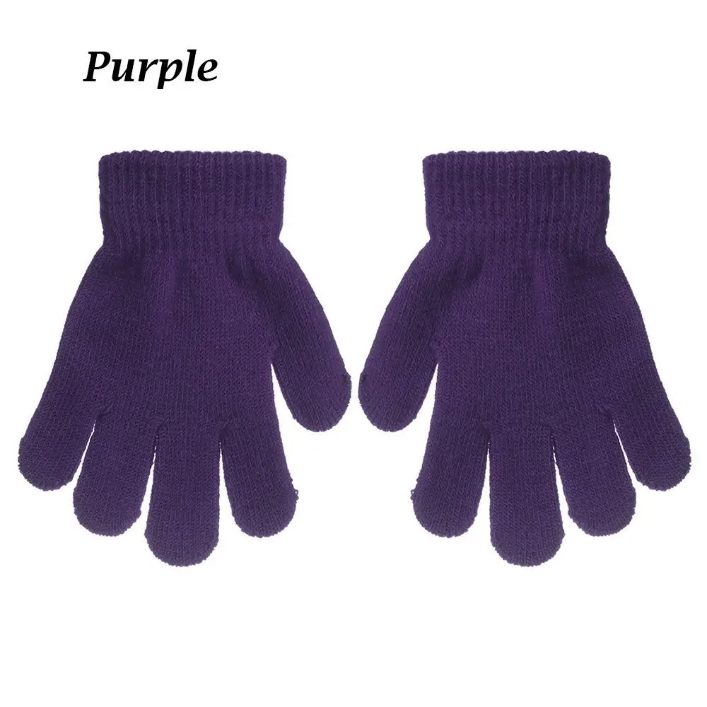 Cooraby 12 Paia Di Guanti Invernali Elastici Per Bambini, Caldi, Colori Assortiti, Taglia 6-12 Anni