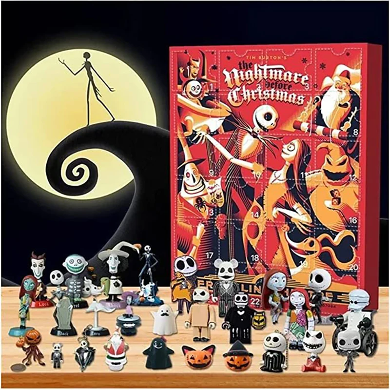Advent Calendar Bride Corpse Christmas Advent Calendars Tim Burton 