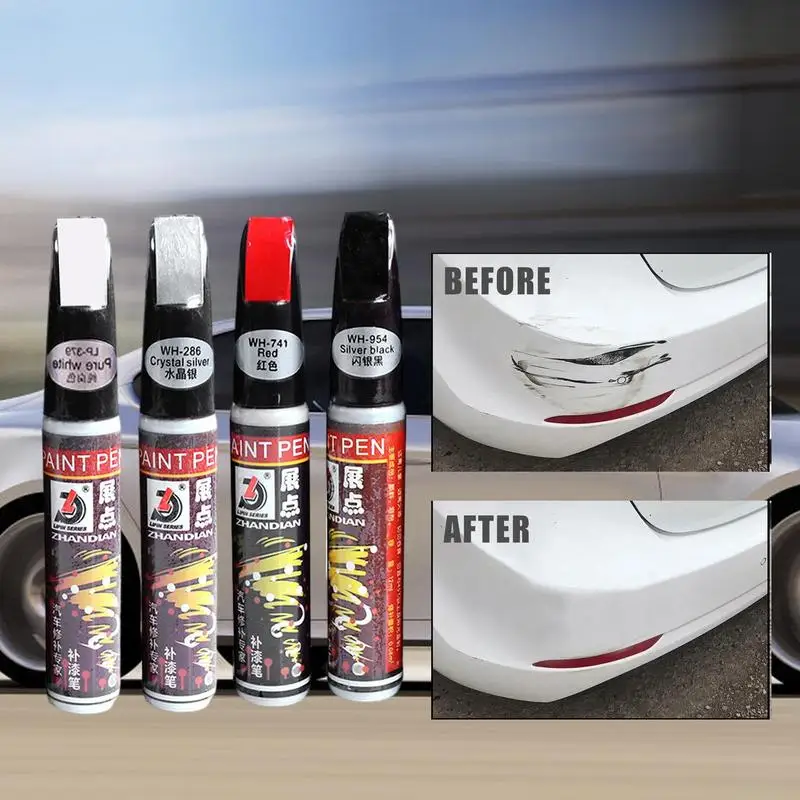 Car Scratch Remover Pen Car Paint Pen 3PCS 12ml Waterproof Car Scratch Repair Kit Auto Remover Pen Paint