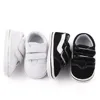 Spring and Autumn Baby Casual Sneakers Girls Boys Fashion Desion Soft Sole Hook&loop Solid Newborn Toddler Shoes First Walkers 3
