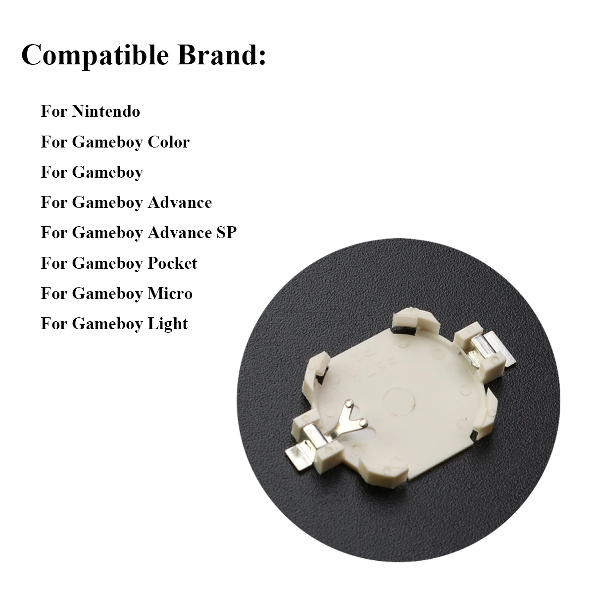 GB GBC GBA 게임보이 게임 카세트 1616 배터리 홀더 - AliExpress