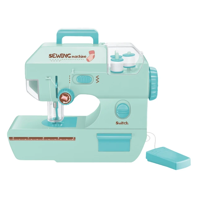 Kids Simulation Sewing Machine Toy Mini Furniture Educational