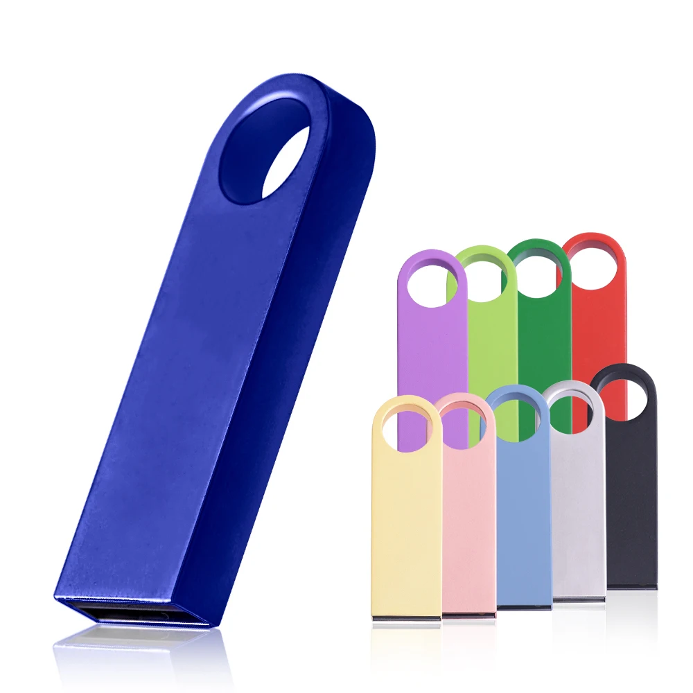 JASTER USB FLASH DRIVE Metal Colorful Keychain, USB 128GB 64GB 32GB 16GB 8GB 4GB 128MB - Image 6