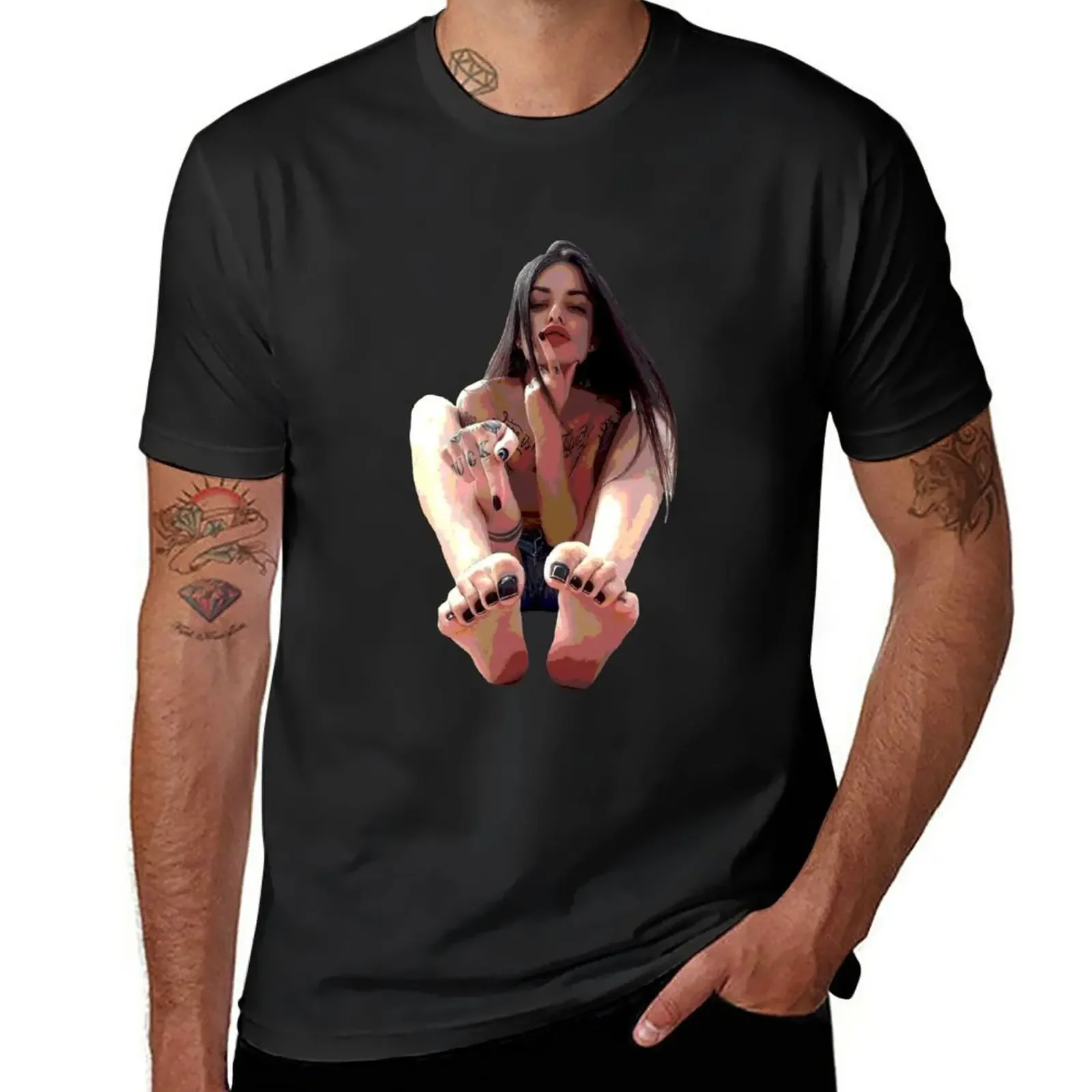 

Daniitrix T-Shirt quick drying tops workout shirts for men