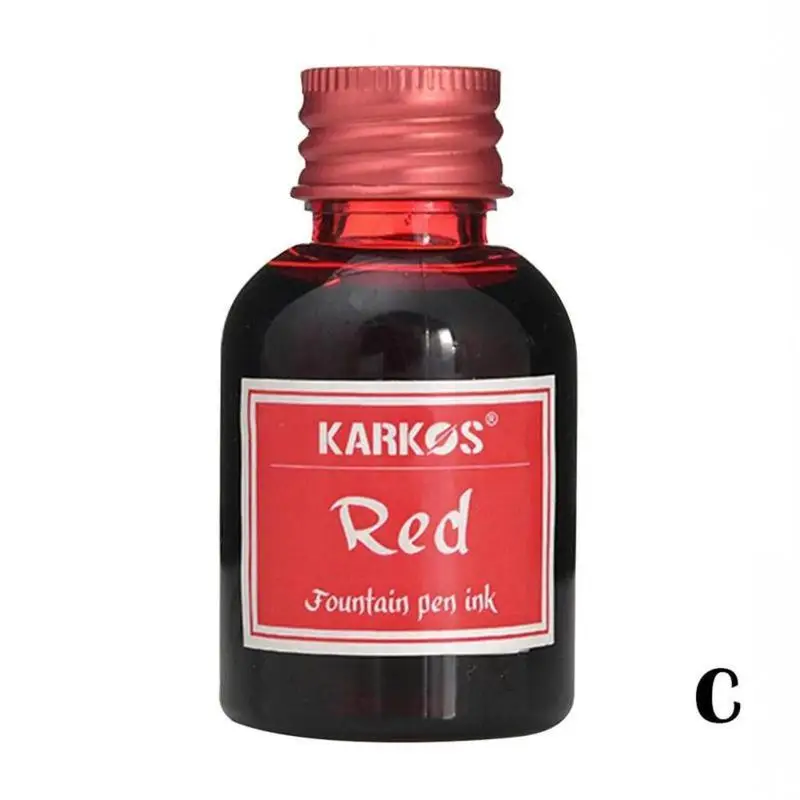 Vibrant 30ml Fountain Pen Ink for Smooth, Effortless Writing - Ideal for Office and Stationery Supplies