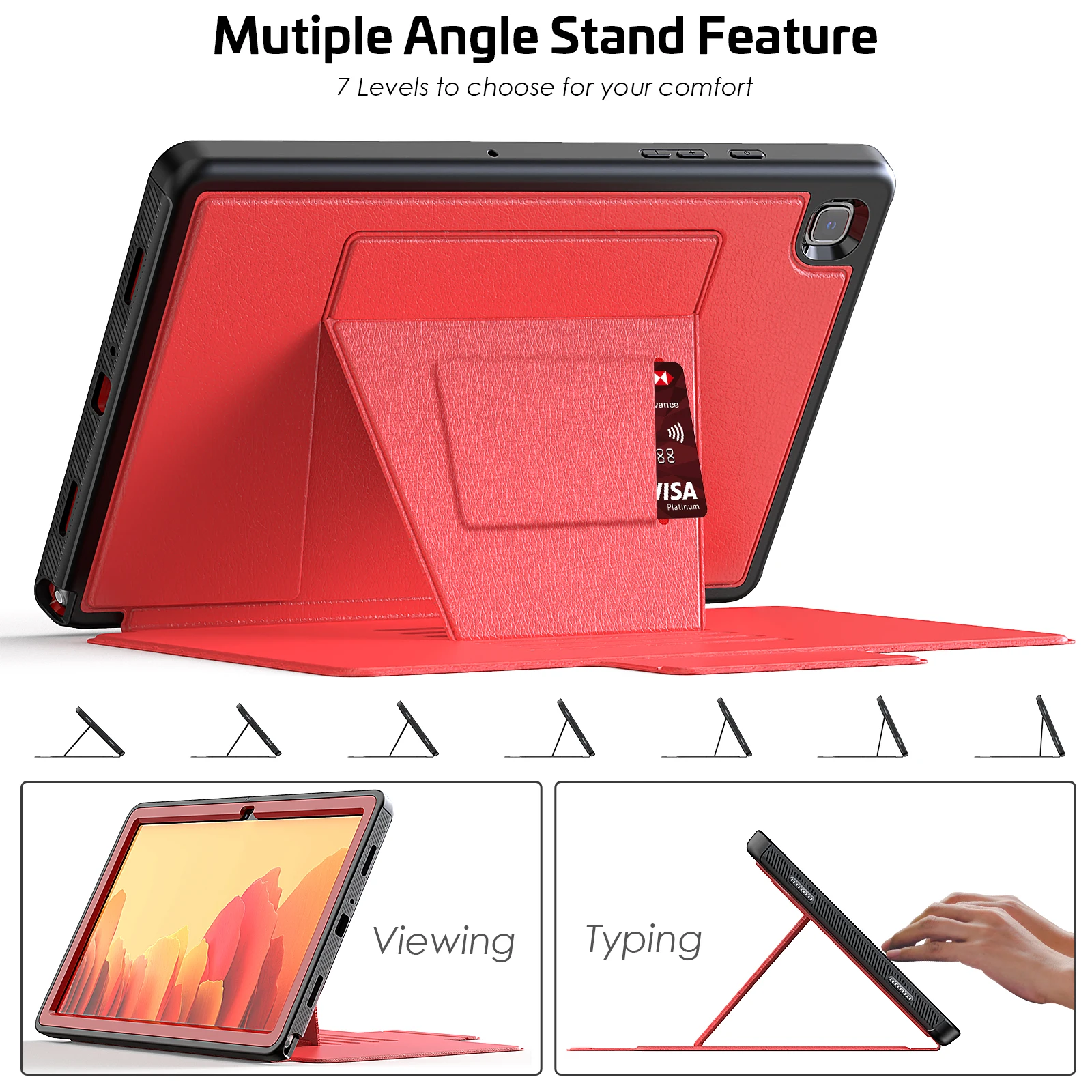 Lápis, Capa Para Samsung Galaxy Tab A7