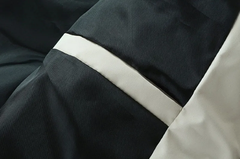 Winter Down Cotton Vest Jacket - Detail View