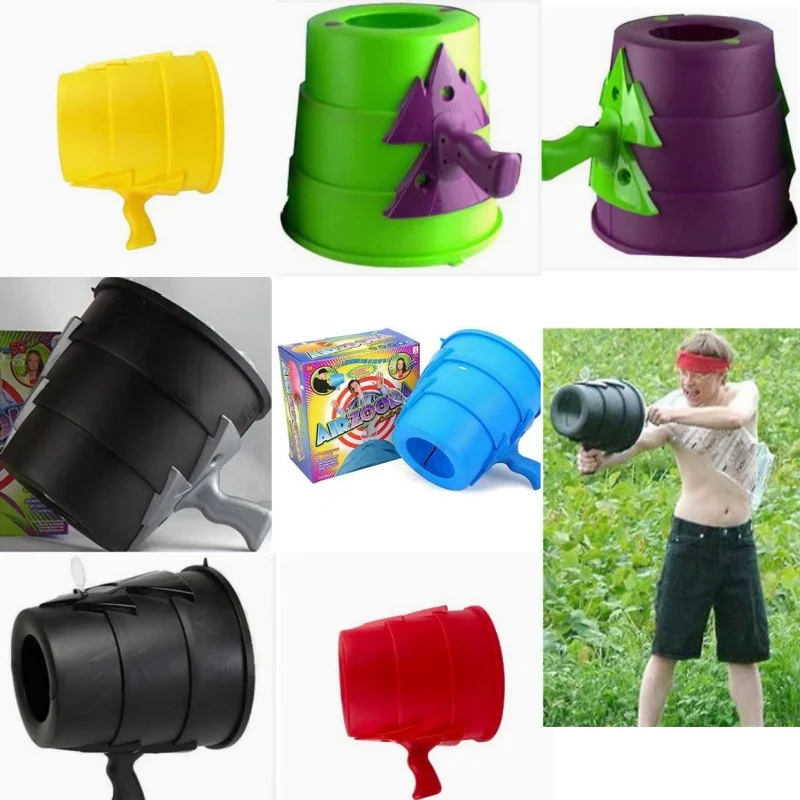 AIRZOOKA Air Vortex Cannon Blaster: Pistola Giocattolo Scherzosa Antistress che Spara Palline d'Aria Invisibili fino a 15 Metri per Giochi di Gruppo - immagine 5