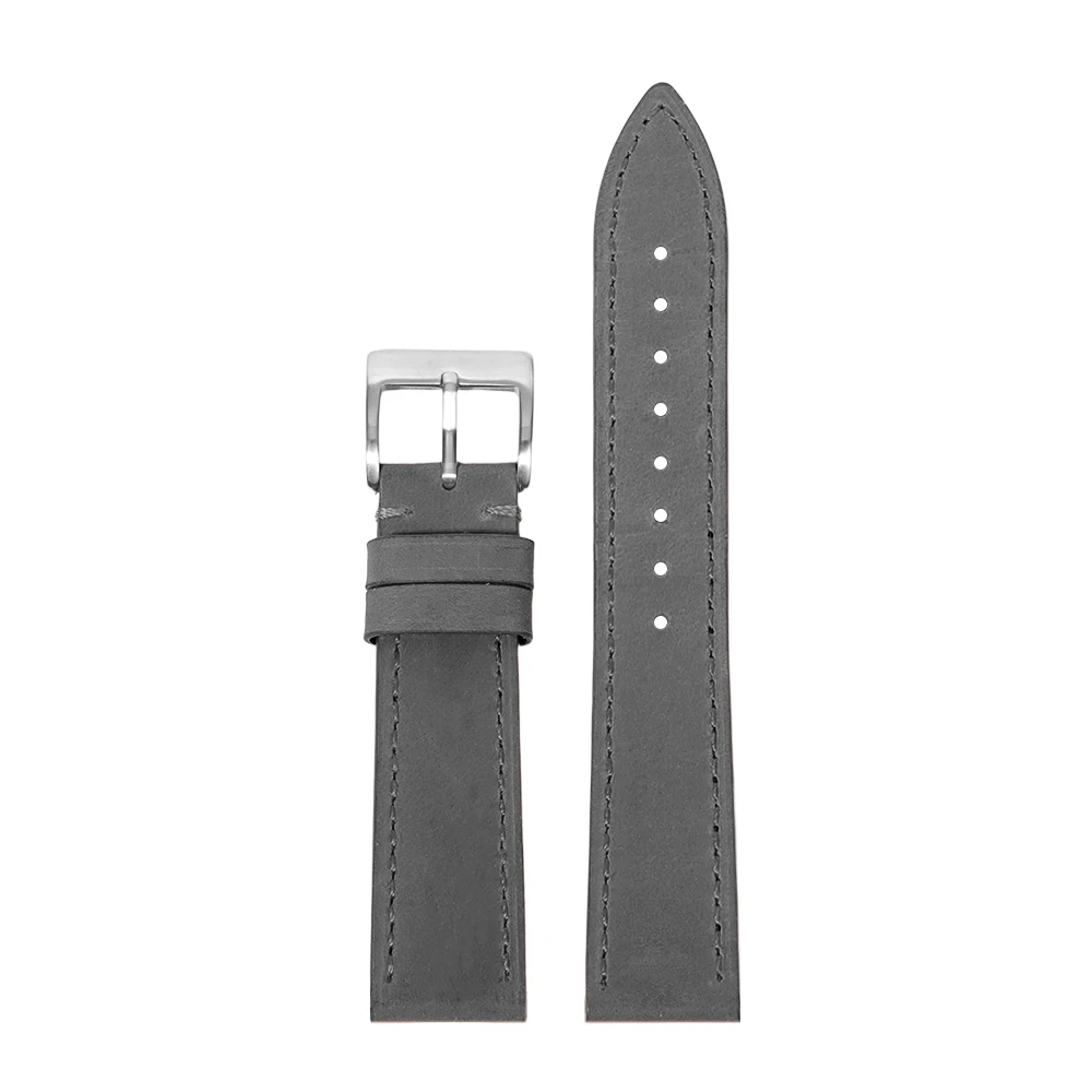 Elegant Vintage Retro Genuine Leather Watch Band - Quick Release Wristband Straps