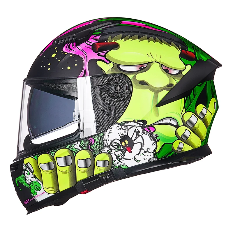 

CYRIL High Quality Motorbike Helmet Breathable Electric Pedal Motorcycle Racing Full Helmet Motocross Riding Protective Helmet