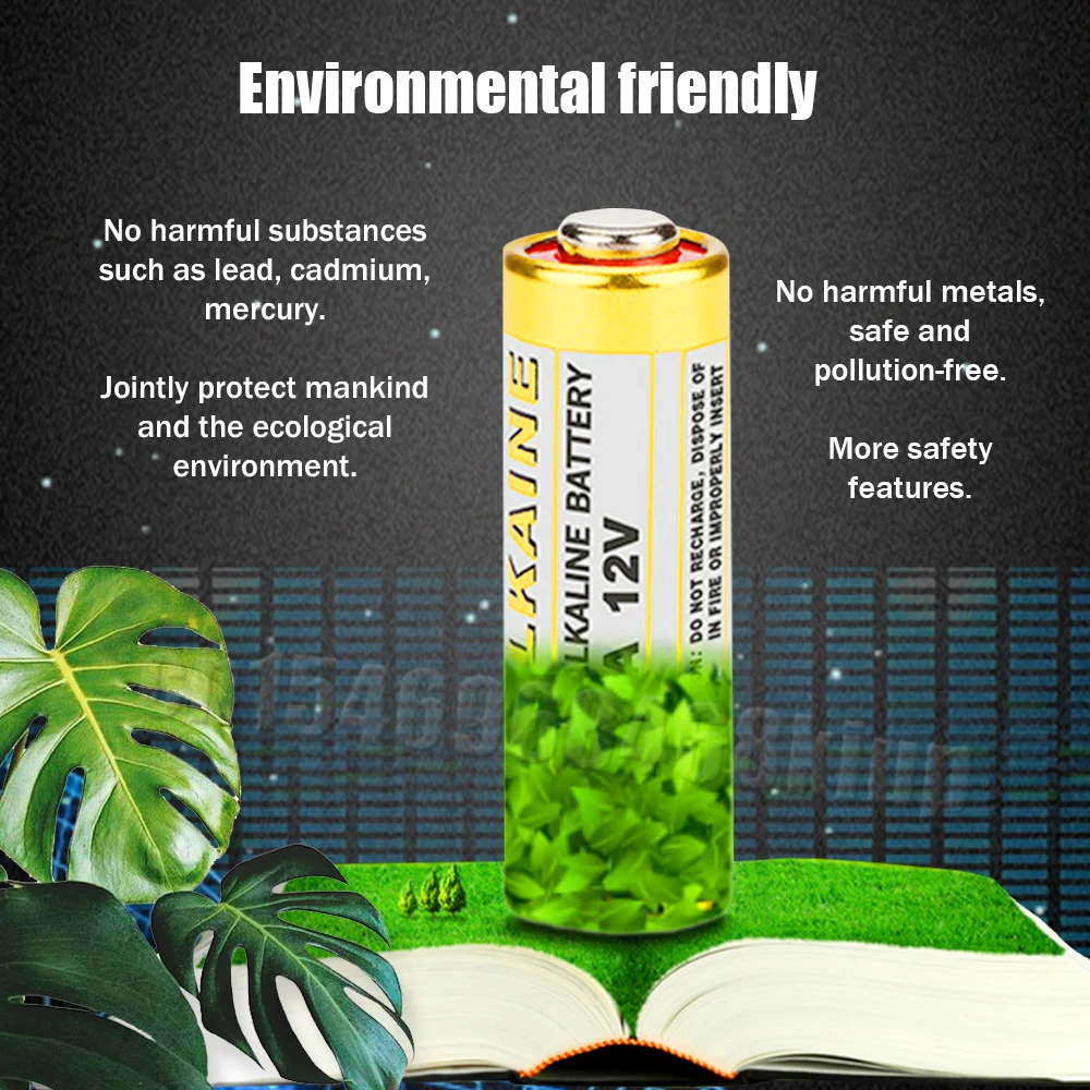 5PCS 12V 23A A23 Alkaline Battery For Doorbell Toy Remote Control 23GA A23S E23A EL12 MN21 MS21 V23GA L1028 GP23A LRV08 Dry Cell alkaline battery disposable battery