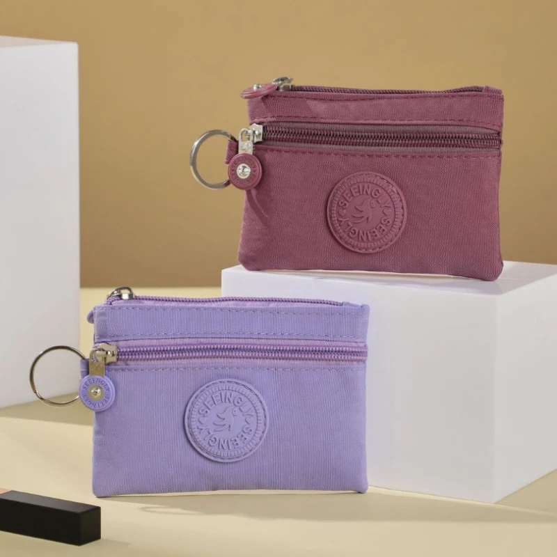 New Small Solid Canvas Coin Bags Kid's Money Coin Purse Students Bus ID Credit Card Holoder Keys Earphone Pocket Storage Bags coin purse,coin wallet,change bag