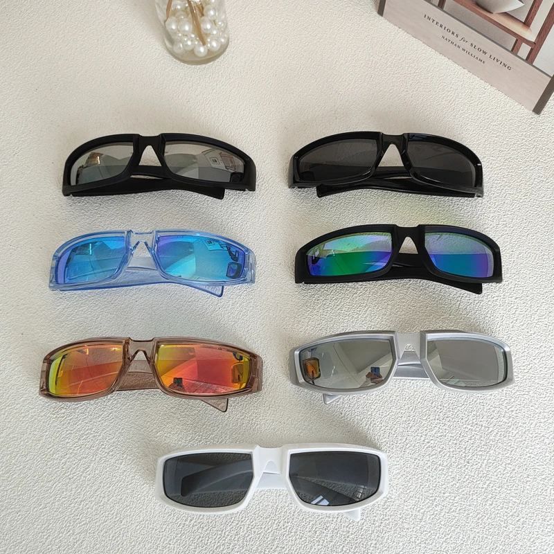 Occhiali Da Sole Sportivi Avvolgenti Unisex - Protezione UV400 Per Ciclismo, Running E Sport Outdoor - Foto 6