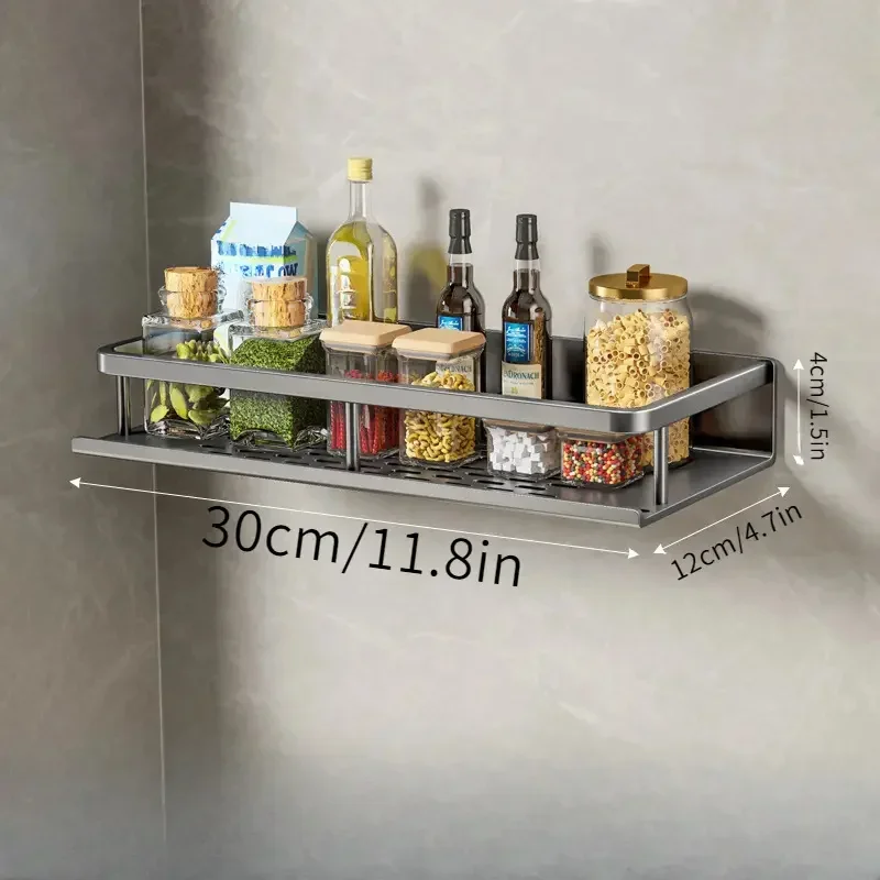 Spice Farmhouse Condiment Organizer Cabinet Hanging Flexible Wall Shelf Kitchen Storage Perfect for Kitchen Item Storage
