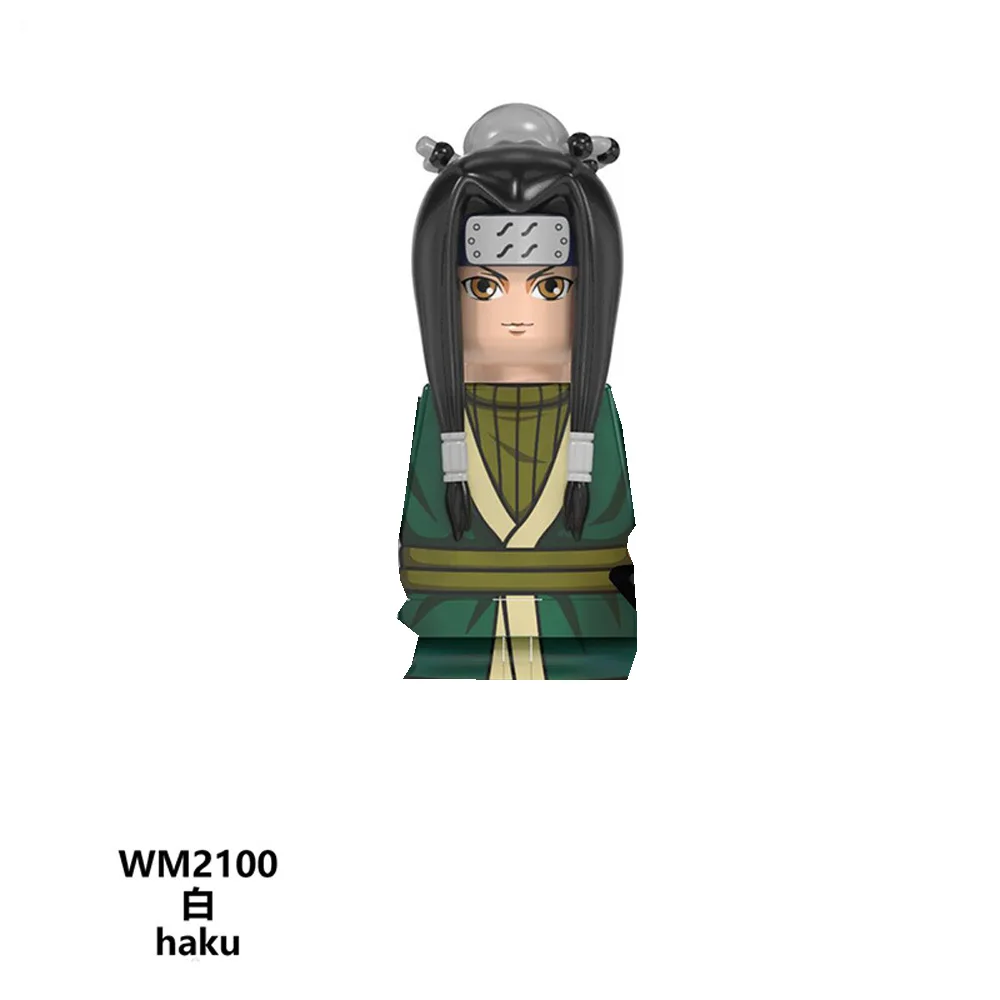 Cartoon Anime Mini Action Figures Uzumaki Naruto Haruno Sakura Tsunade Building Blocks Doll Children's Christmas Creative Gift