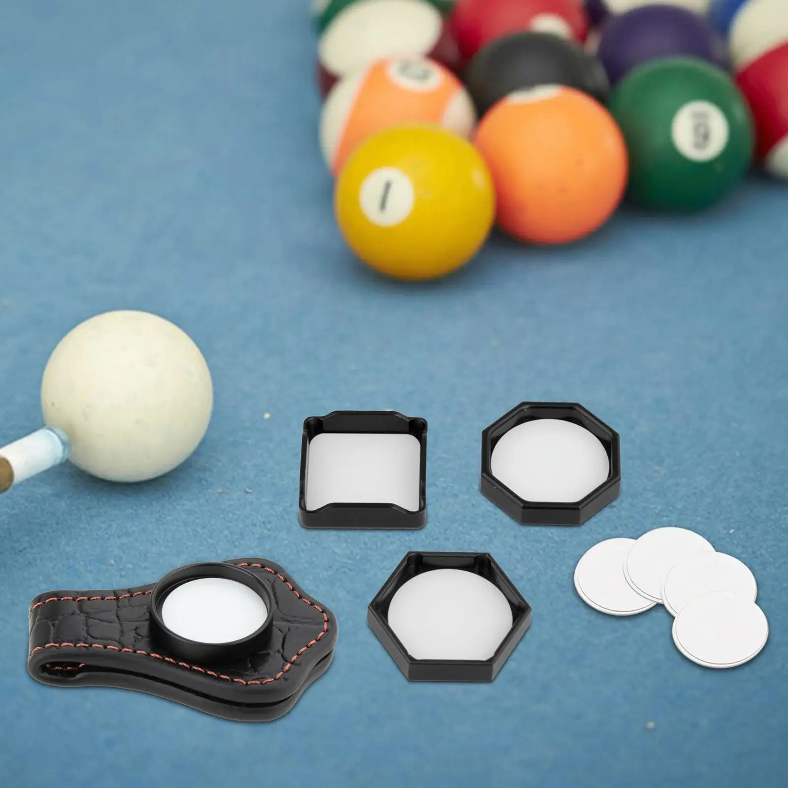 

Меловой ящик для бассейна, Многофункциональный портативный мини-аксессуар для бильярда