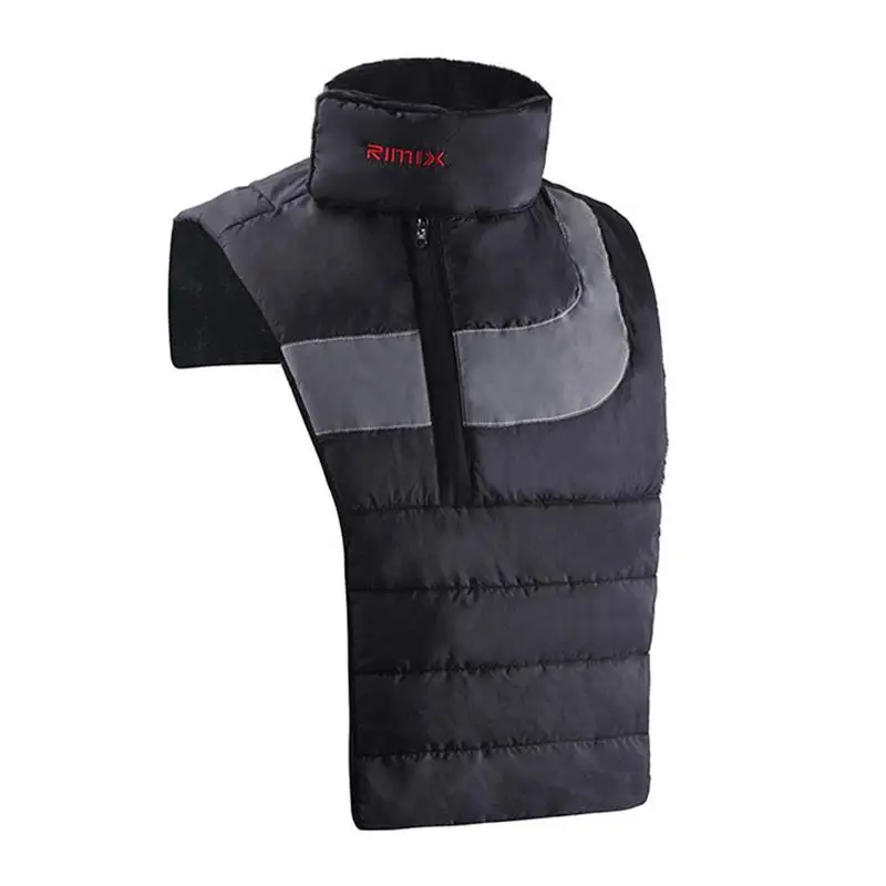 

Motorcycle Neck Vest Outdoor Sports Warmth Windproof Collar Vest Lengthened Reflective Neck Warmer Neck Guard Chest Guard Collar