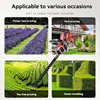 Electric Hedge Trimmer Cordless Household Trimmer Rechargeable Shrub Pruning Saw Tools For Shruber Yard Hedge Cut 3