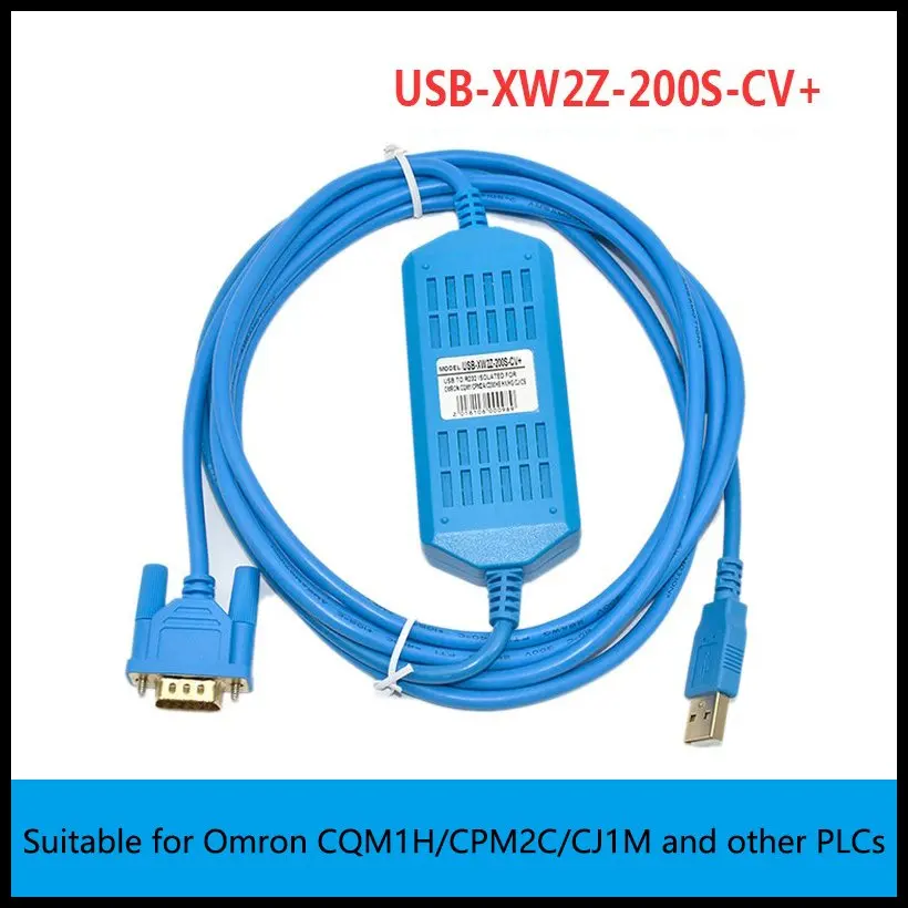 

CNC suitable for economical Omron CS CQM1 series PLC programming cable communication download cable USB-XW2Z-200S-CV+ PLC