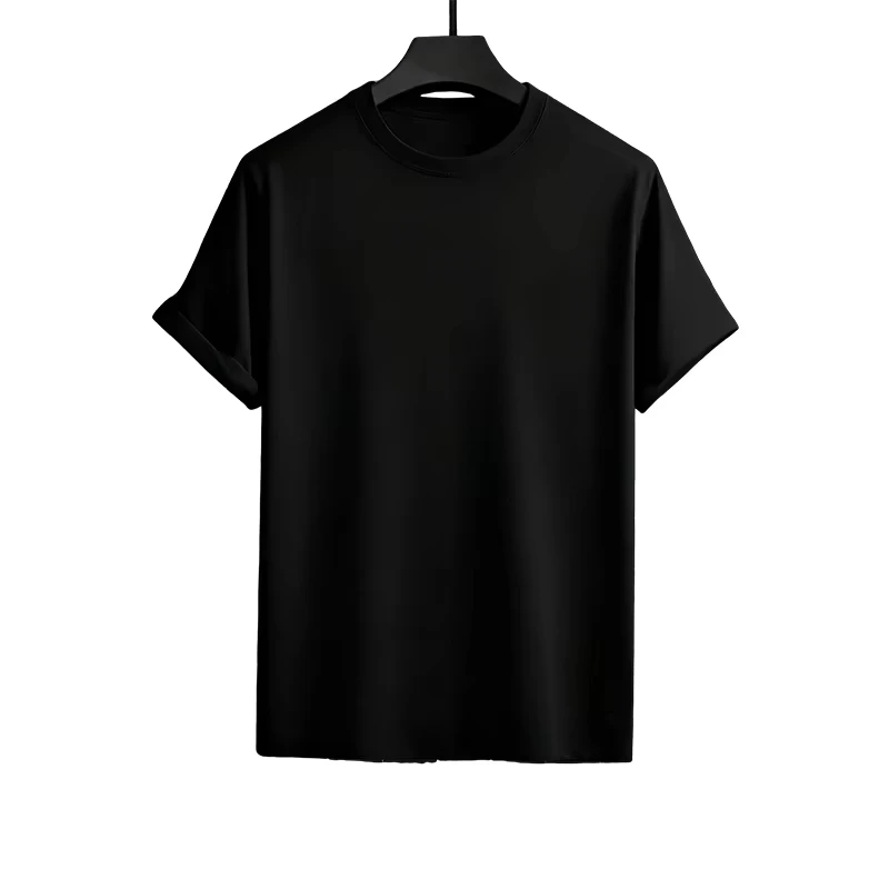 Completo Sportivo da Uomo: T-shirt e Pantaloncini, Moda Urbana Casual, Outfit Estivo a Maniche Corte, Set Comodo per Casa e Attività all'Aperto - immagine 3