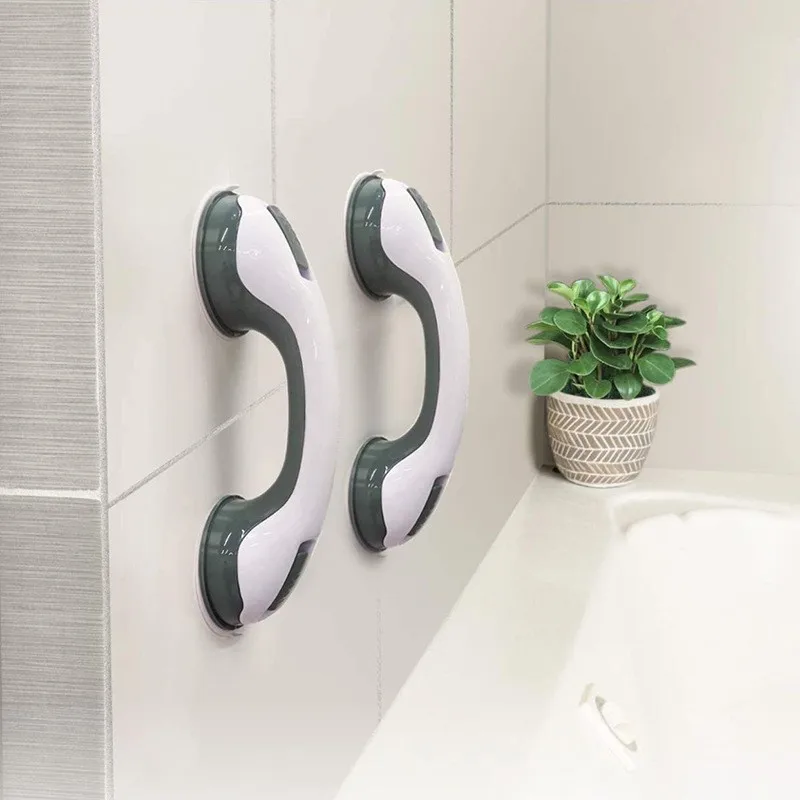 Description Picture 3 of itemHousehold Suction Cup Bathroom Shower Handrails, Punch-free Bathroom Glass Door Handles, Elderly PEOPLE'S Handrails