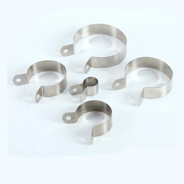 Colliers de serrage en fil d'acier inoxydable métallique de type R collier  de serrage