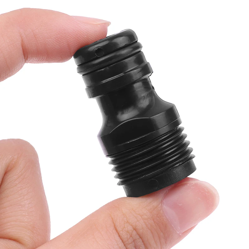 2PC 1/2" BSP Threaded Tap Adaptor Garden Water Hose Quick Pipe Connector Fitting Garden Irrigation System Parts
