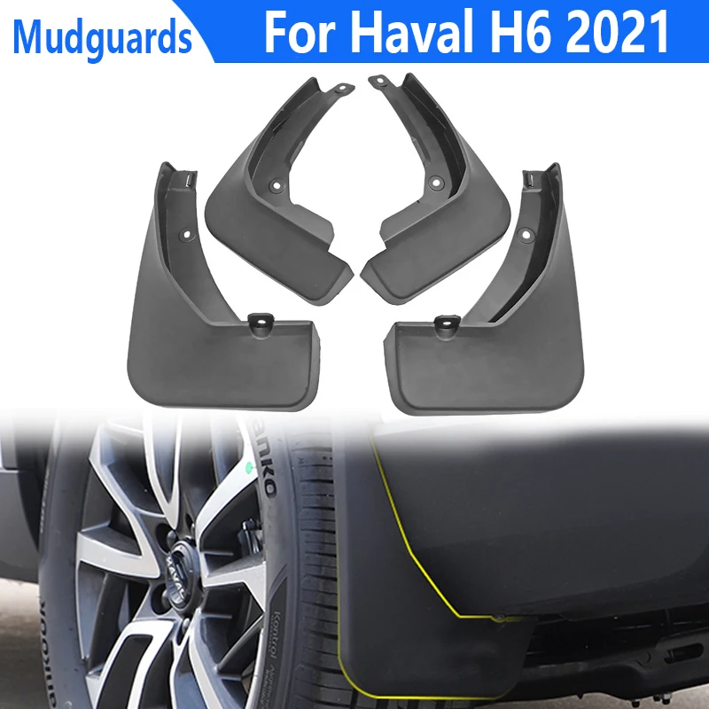 

4 шт., передние и задние брызговики Haval H6 2021