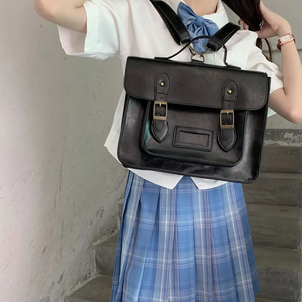 

Women Large Capacity Handbag Vintage Style School Bag Ladies Backpack
