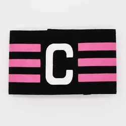 Premium Adjustable Captain's Armband - Comfortable & Durable Soccer Band for Leaders (Black)