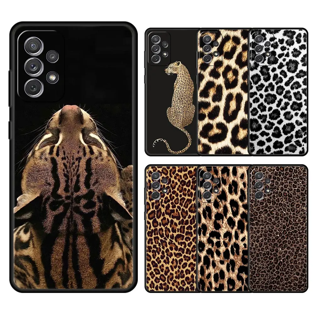 Mode Tiger Leopard Print Fall für Samsung A51 A71 A21S A17 A11 A15 A25 A23 A33 A53 A73 A07 A03S A05S A13 A35 A55 5G Abdeckung – Detail 1