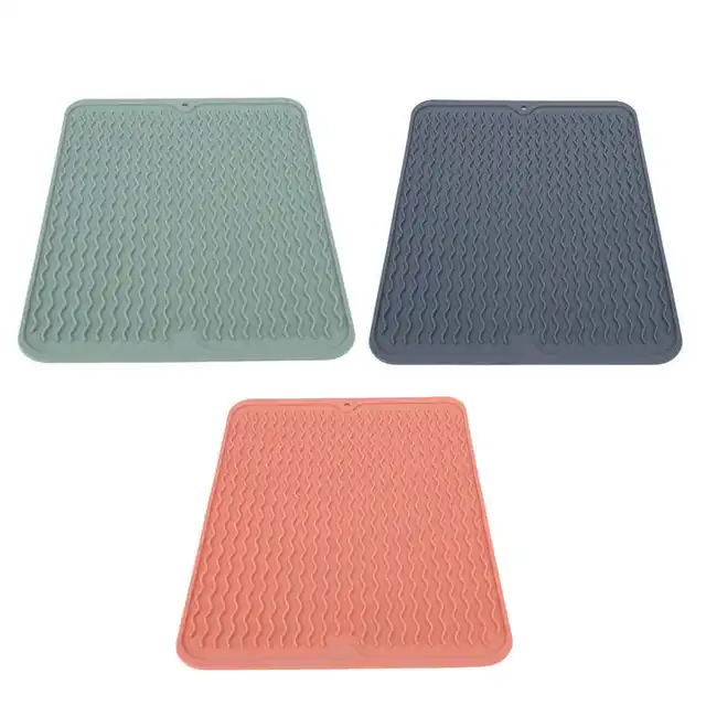 Dish Drying Mat Widely Used Dish Drainer Mat Durable Rubber For Restaurant  For Kitchen For Sink - Coaster - AliExpress
