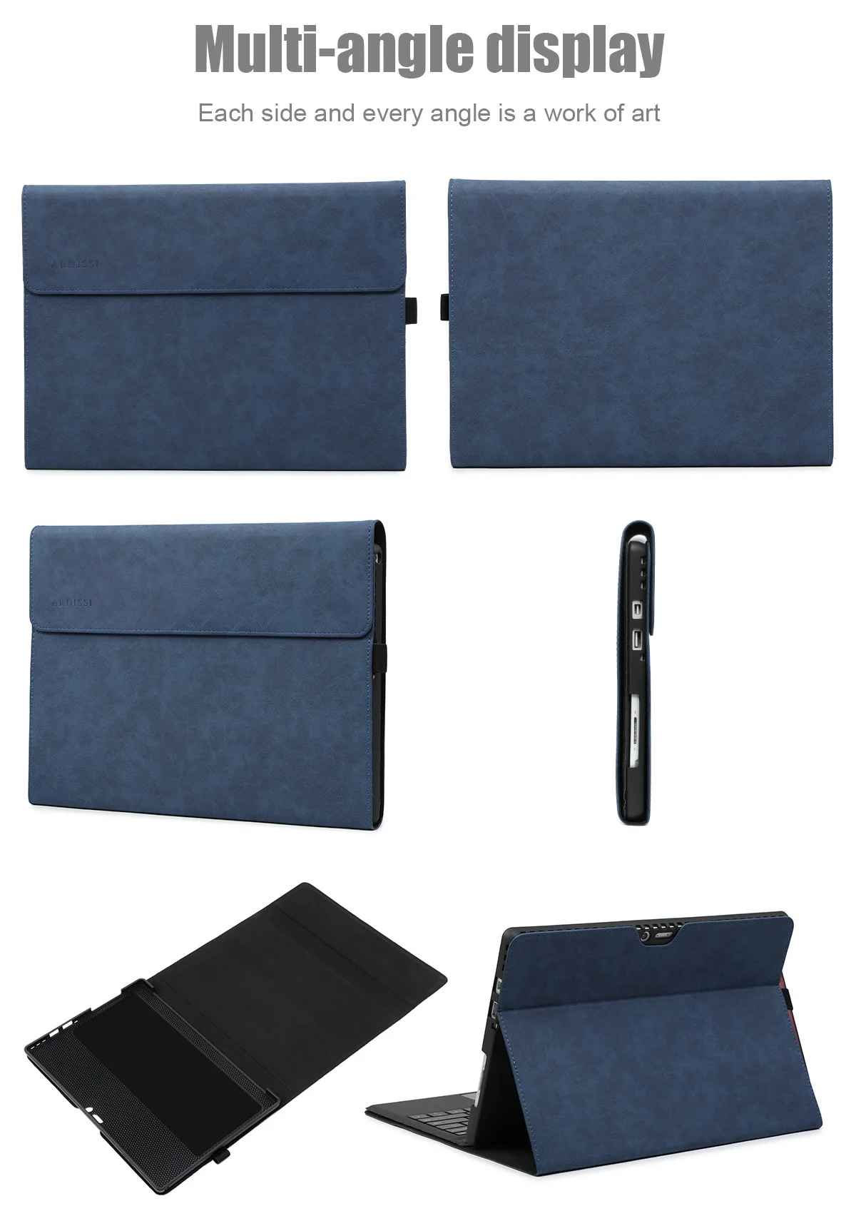 Surface Pro, TPU Holder Capa Bag, Go