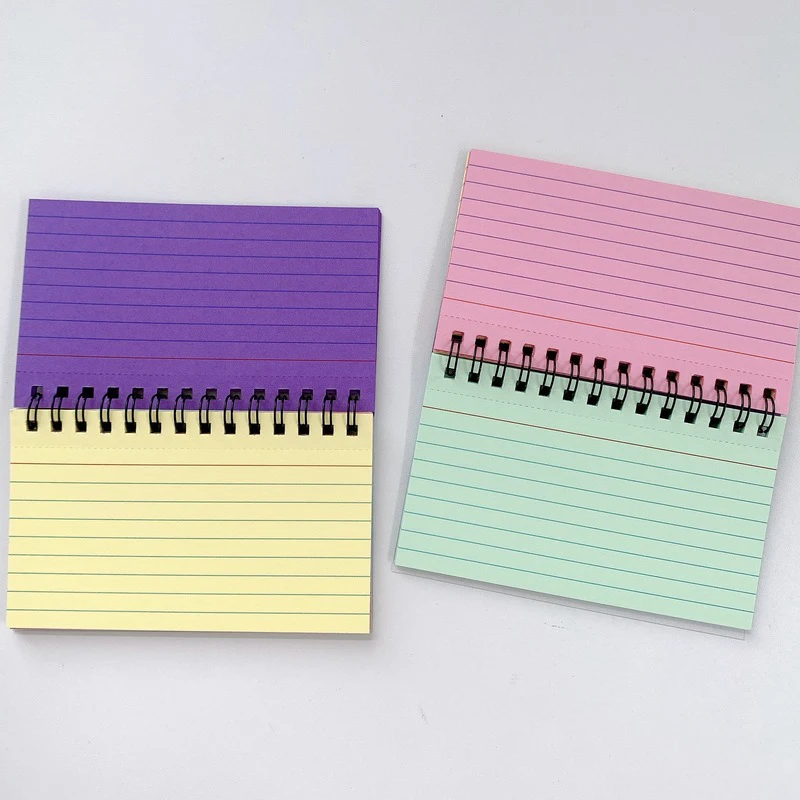 Leather Notebook Notebook Refill Budget Binder Notebook Bullet Journal Notebook Student Notebook Notebook Cover Notebook Organizer 1PC Horizontal Line Tearable Coil Book Journal Office Supplies Diary