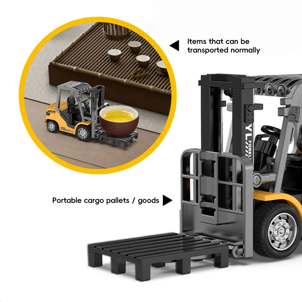 Voiture RC 1:64 Alliage - Camion Benne Télécommandé Rechargeable