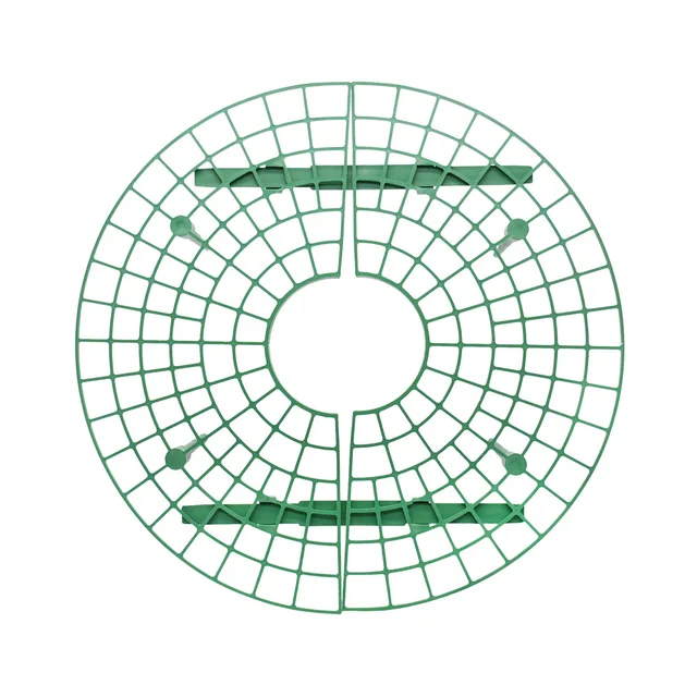 5/10/15 db Kerek Műanyag Eperállvány Erkélyen Termeszt Zöldségeket Gyümölcsmászó Oszlop Téglalap Kertes Tartókeret - Image 6