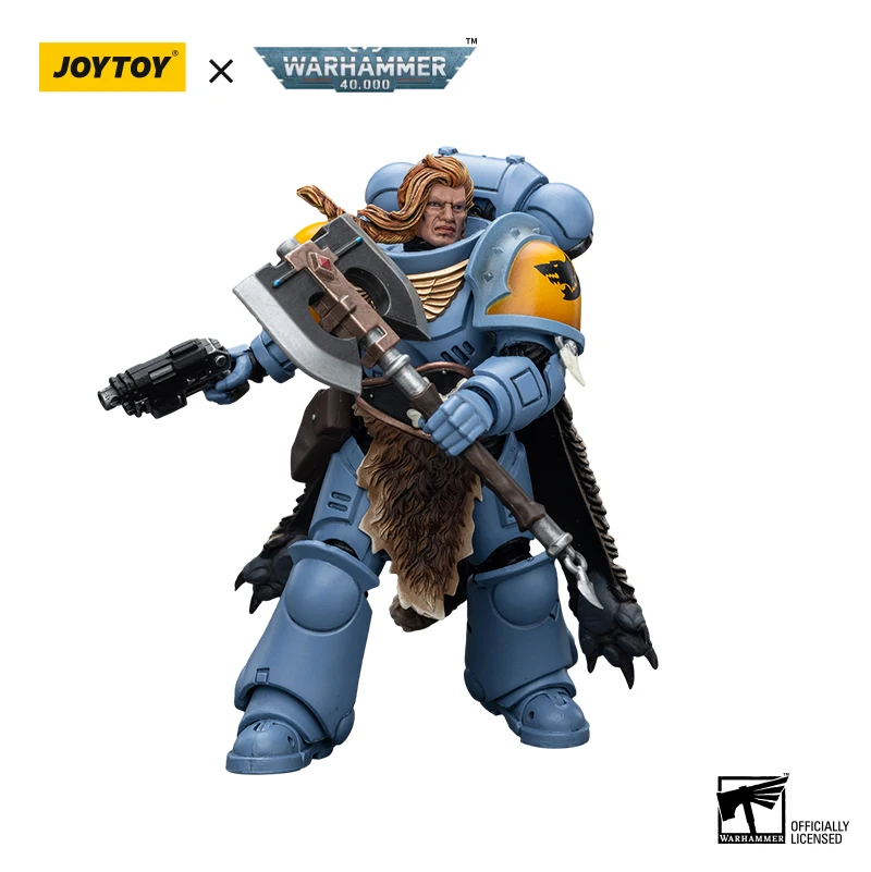 [재고 있음] JOY TOY 1/18 워해머 40K 액션 피규어 스페이스 마린 스페이스 울브스 클로 팩 5PCS 애니메이션 컬렉션 군사 모델