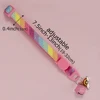 Pet Collar With Bell Cartoon Rainbow Colorful Dog Puppy Cat Accessories Kitten Collar Adjustable Bell Ring Necklace Pet 3