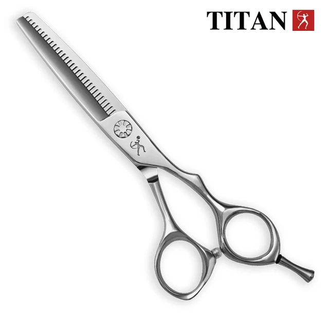 Titan Hairdressing Scissors Barber Tools for Hair Professional Thinning Shears VG10 Steel 6.0 Inch 4