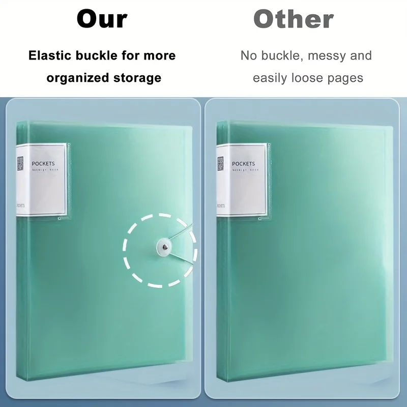 Deluxe Portfolio Binder with Clear Sleeves