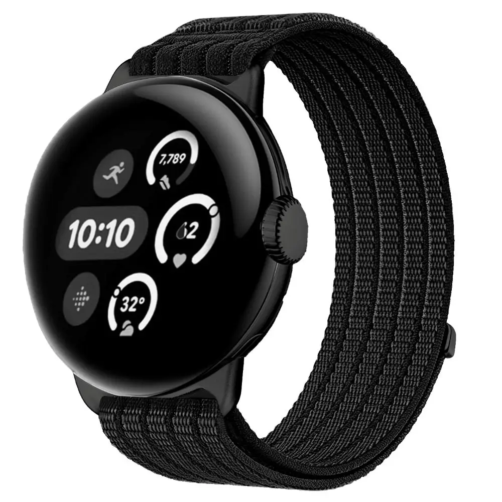 Breathable Nylon Braided Watch Band - Sport Wristband Strap, 41mm/45mm Bracelet