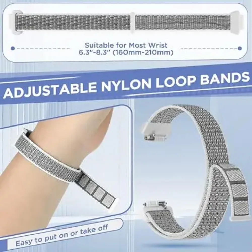 Adjustable Nylon Loop Sports Strap - Comfortable Wristband Accessory