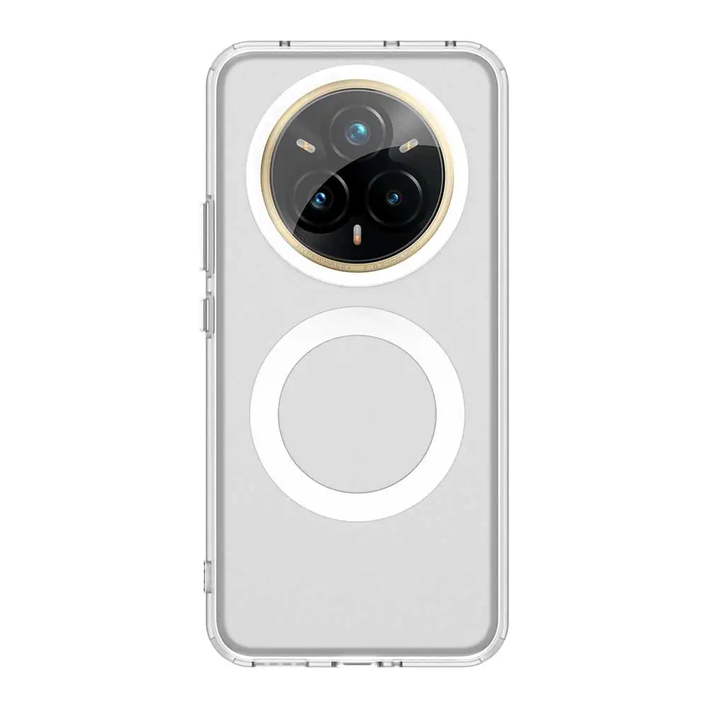 Magnetic Luxury Wireless Charging Matte Translucent Shockproof Case