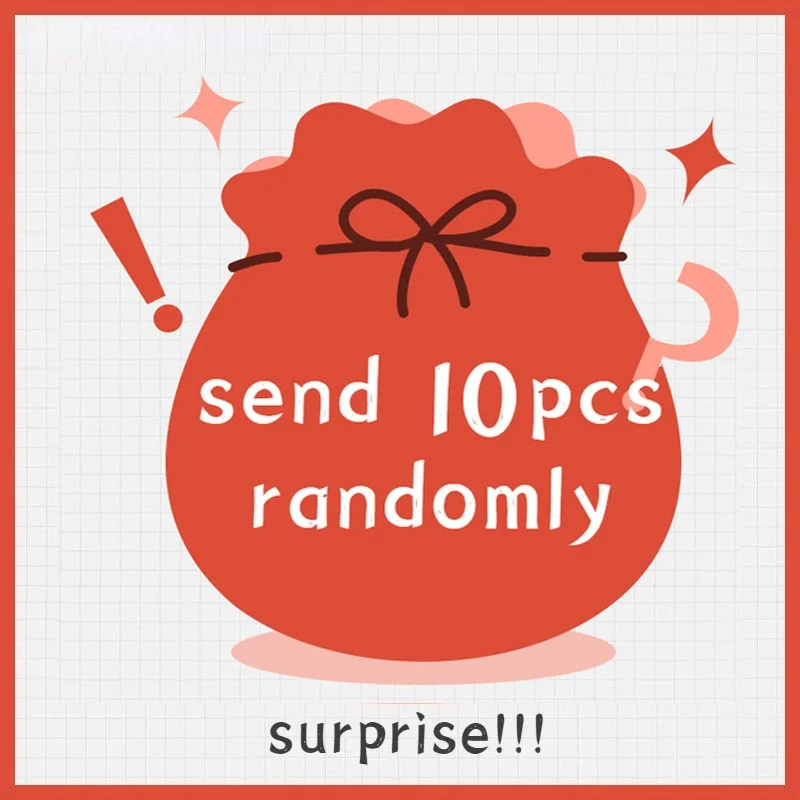 10Pcs/15Pcs 인기있는 편지지 스티커 스티커 팩 100% 무작위 값 미스터리 팩 한국어 스티커 어린이 편지지 세트 선물
