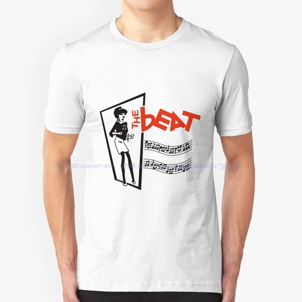 The Beat T Shirt 100% Cotone Tee English Beat Ska Mod Music Album Vinyl Record