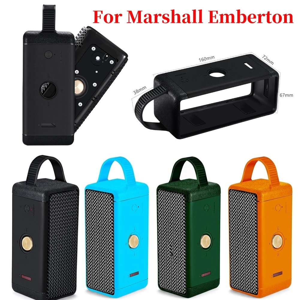 Parti Di Ricambio Per Custodia Per Altoparlante Anti-Caduta In Silicone Accessori Per Custodia Per Altoparlante Wireless Per Marshall Emberton Ii / Em