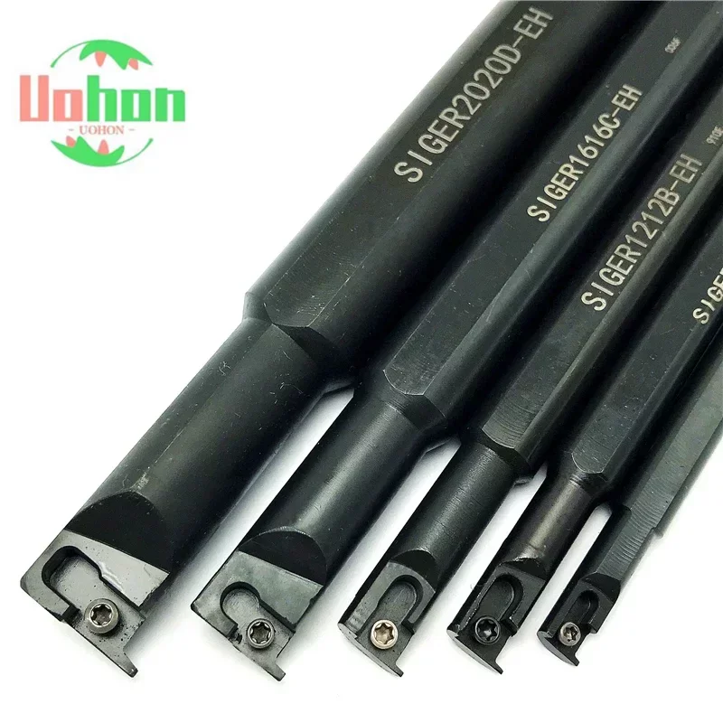 

Держатель фрезы с маленьким отверстием SIGER0808A 1010B 1210B 1412C 1616C 2020D 2520D-EH, токарный инструмент, стержень, токарные инструменты с ЧПУ