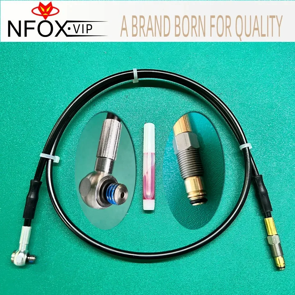 NFOX 통합형 오일 파이프 1.8 길이 교체용 드라이브 전기 스쿠터 자전거 XOD 유압 디스크 브레이크 맞춤형 액세서리