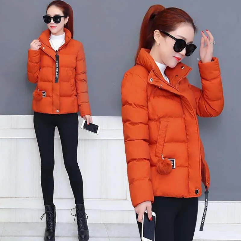 

2023 Winter New Cotton Coat Women Short Korean Fit Fashion Winter Thickened Warm Cotton Coat