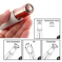 Electric Hair Removal Machine Eyebrow Trimmer Bikini Depilator Shaving Machine Electric Eyebrow Trimming Tool For Beginners 2